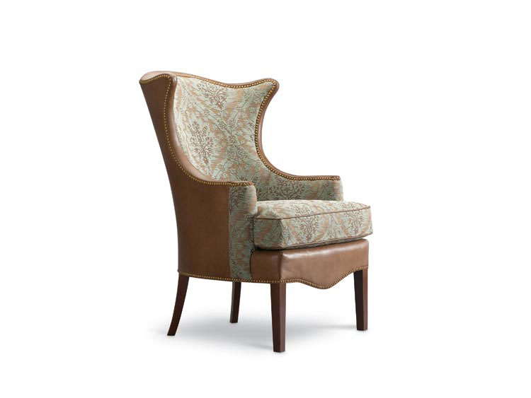 Leathercraft 1231-17 Kelly Wing Chair 