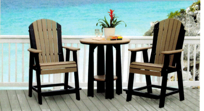 Adirondack Balcony Chair - Ohio Hardwood Furniture