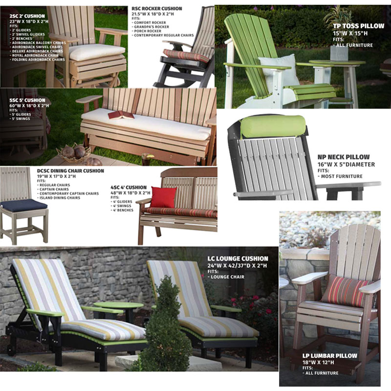  Rocker, Swing, Glider and Lounge Outdoor Cushions
