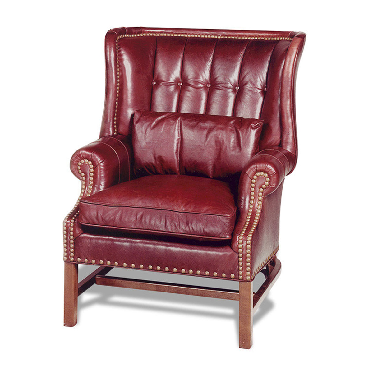 Hamilton 261 Library Wing Chair by McKinley Leather