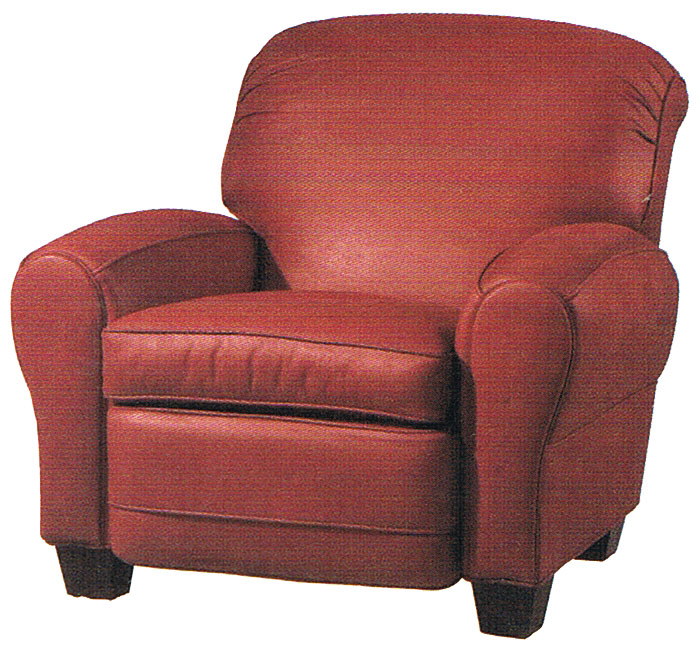 48 Augustus Tight Back Recliner by McKinley Leather