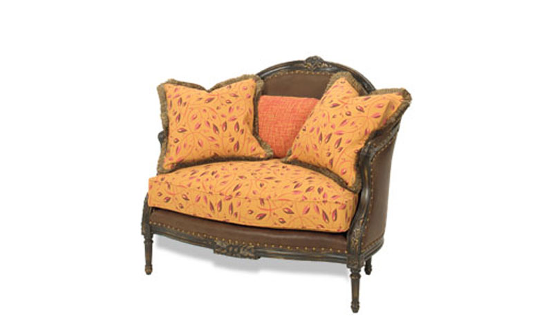 J. Neal 513 Matilda Settee by McKinley Leather