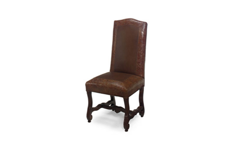 J. Neal 582 Plantation Side Chair by McKinley Leather