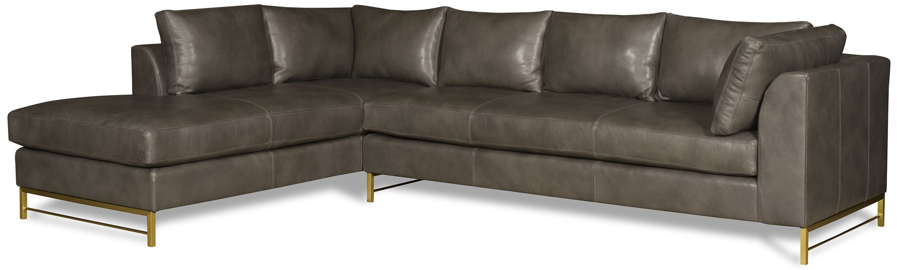 5295 Ansley Sectional By McKinley Leather
