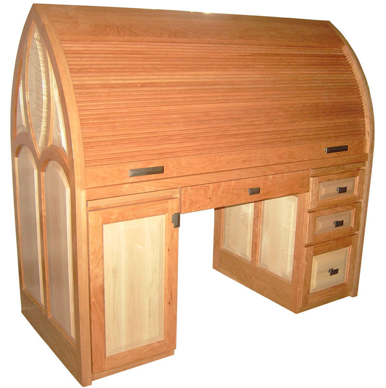 Cathedral Roll Rop Desk