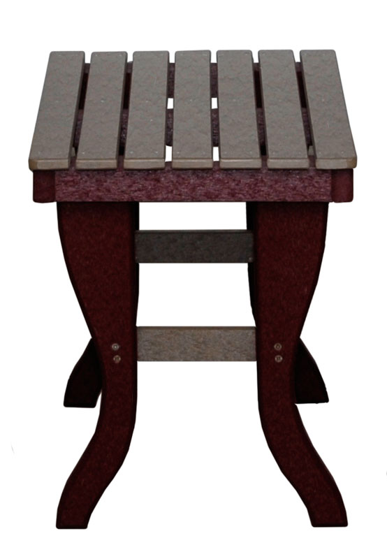 Poly One-Tier End Table