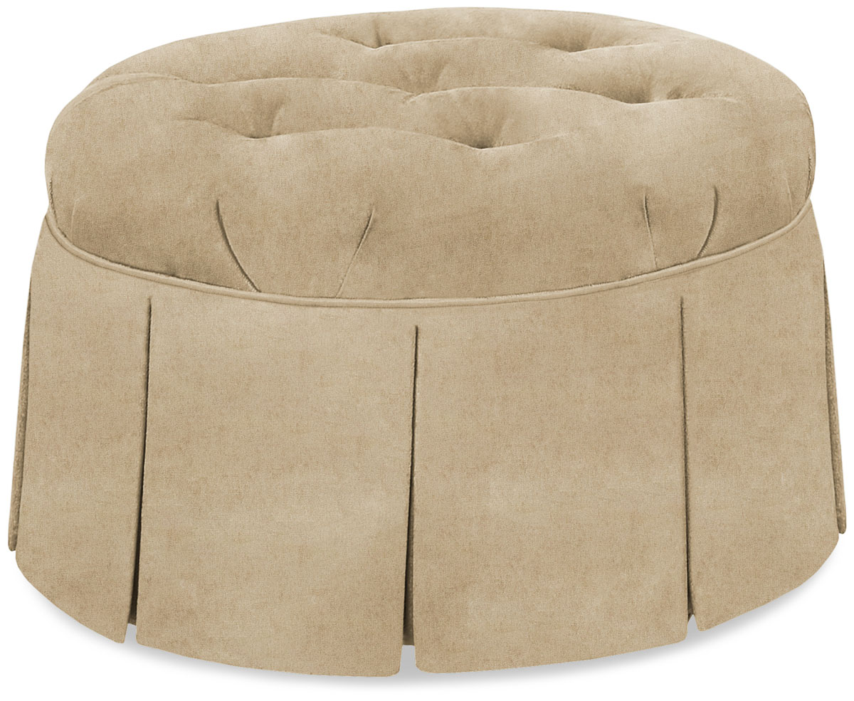 Temple Furniture 43 Simone Ottoman with Casters
