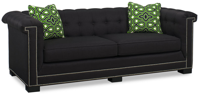 oz living furniture living room oz sofa 850089 with an onyx finish and fame gunmetal fabric throw pillows ohio hardwood furniture oz living furniture living room oz sofa 850089 with an onyx finish and fame gunmetal fabric throw pillows ohio hardwood furniture