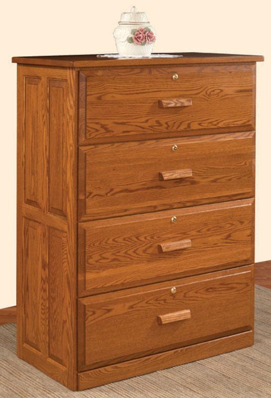 4-Drawer Lateral File Cabinet