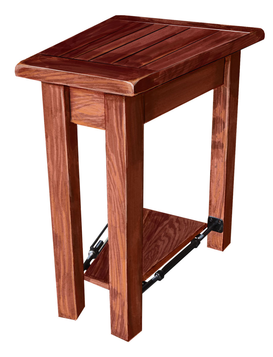 Bayfield Small Wedge End Table