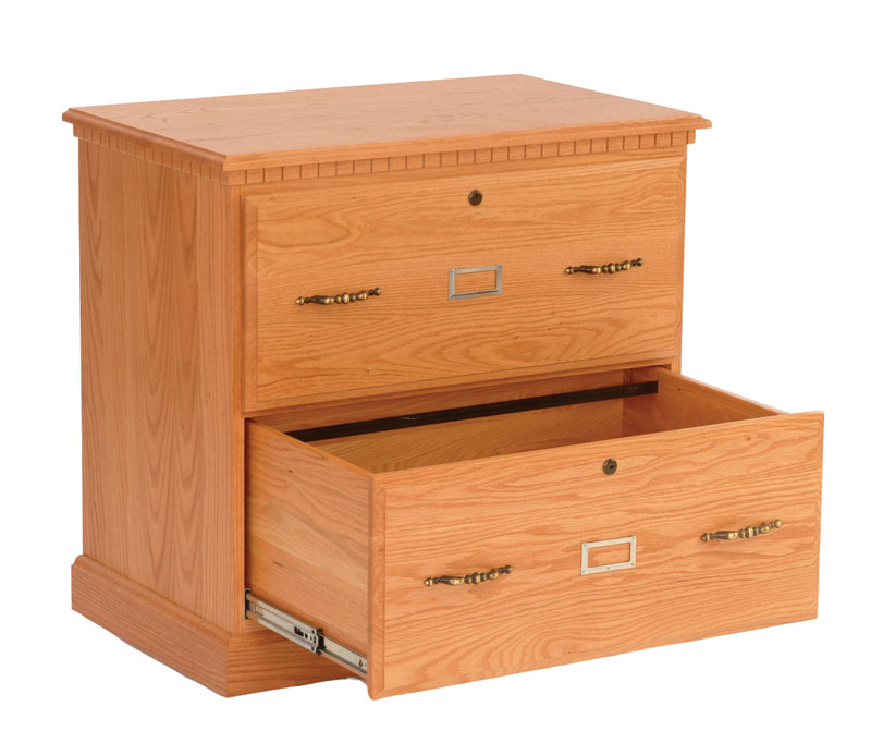Heirwood 2 Drawer Lateral File Cabinet In Solid Hardwood Ohio Heirwood 2 Drawer Lateral File Cabinet