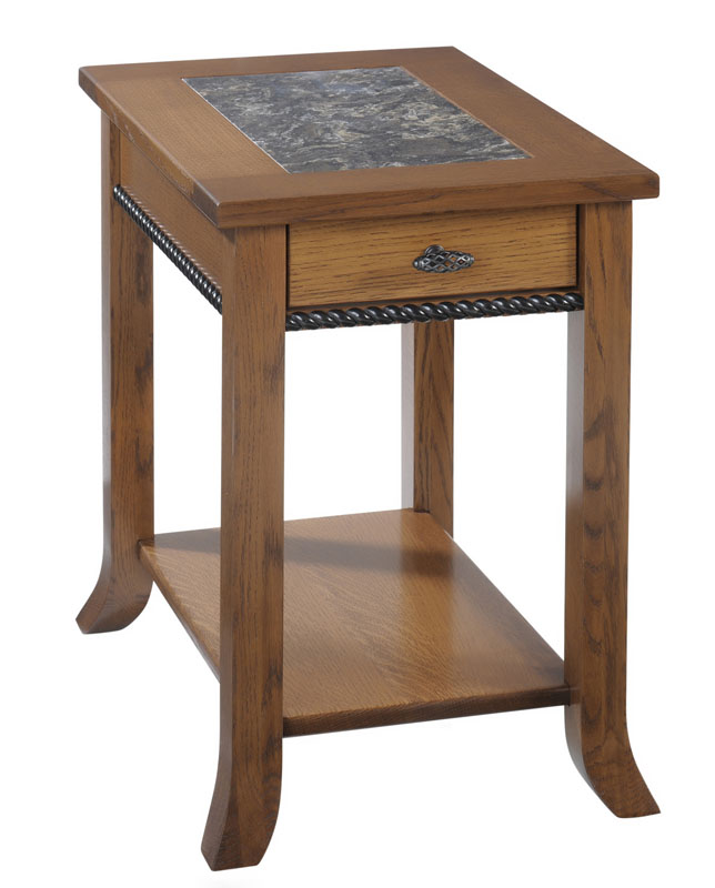 Cranberry Cambria Chairside Table