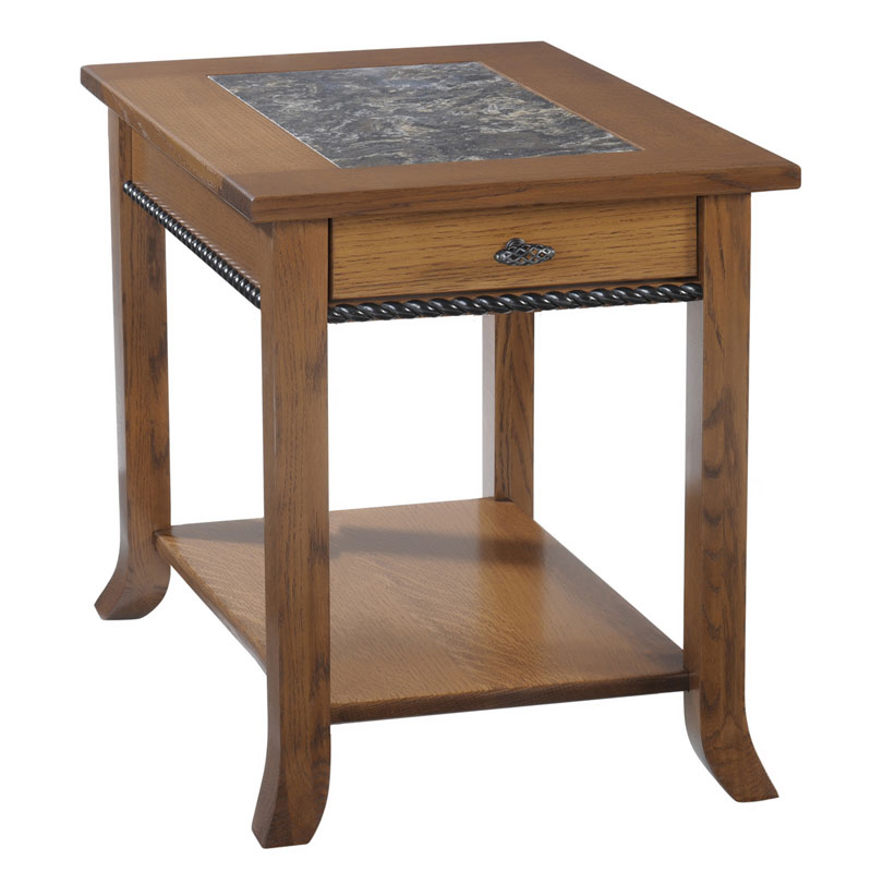 Cranberry Cambria End Table