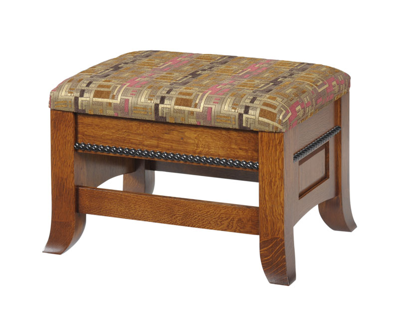 Cranberry Seating Ottoman