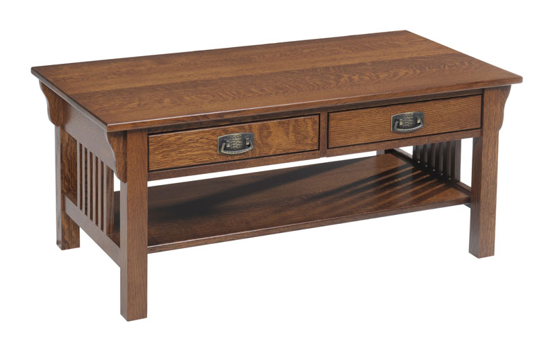 Lexington Mission 614 Coffee Table with Drawers