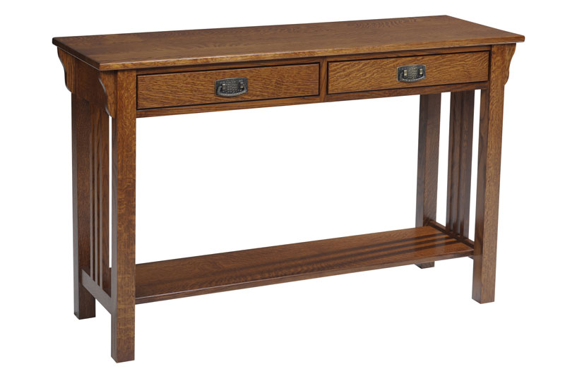 Lexington Mission 617 Hall Table with Drawers