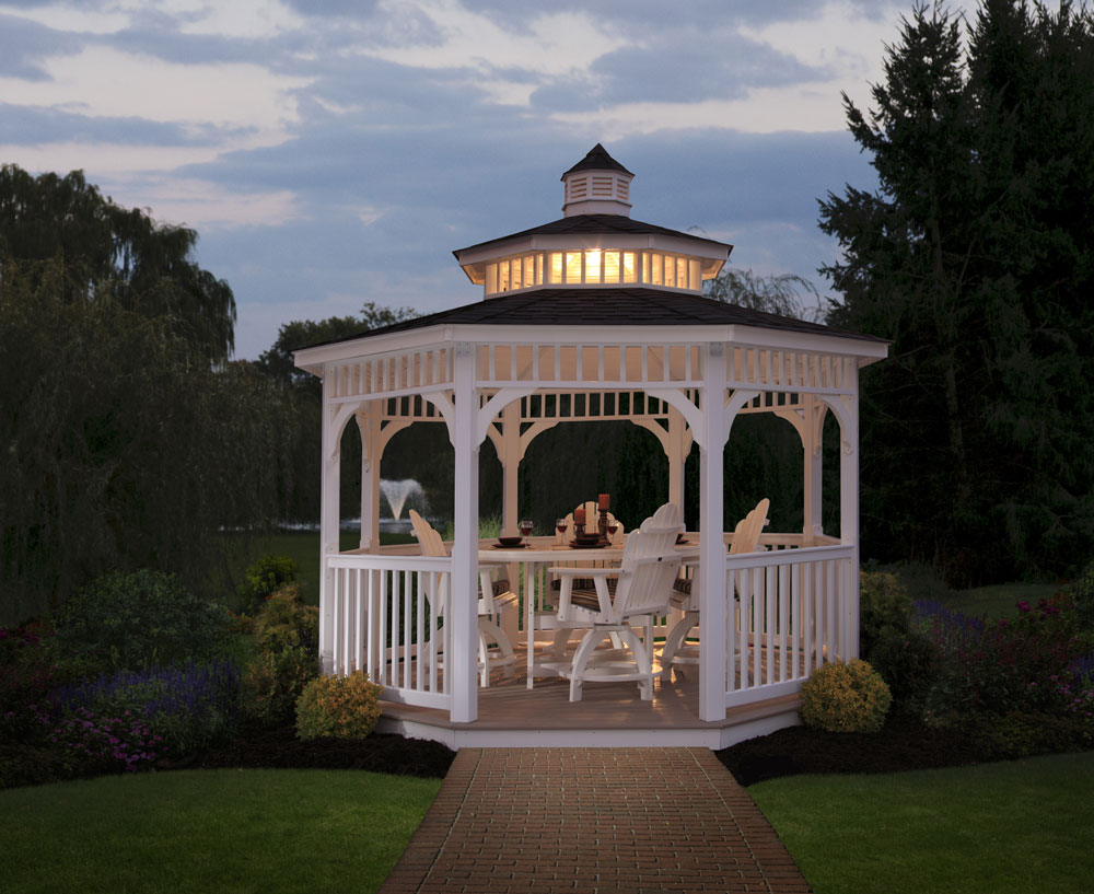 Lexington Vinyl Gazebo - Ohio Hardword & Upholstered Furniture