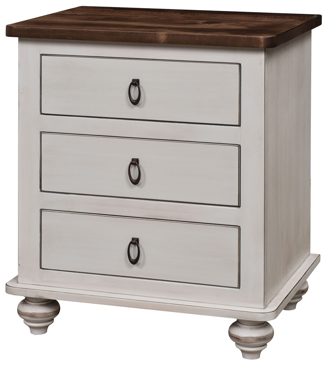 Cottage Grove 3 Drawer Nightstand
