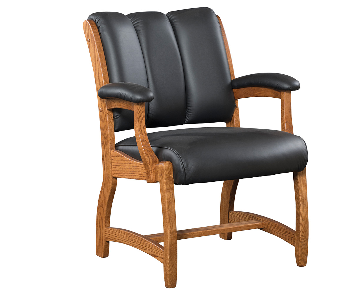 Edelweiss Client Chairs in Leather