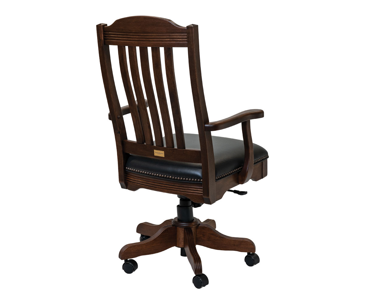 Royal Desk Chair Back View