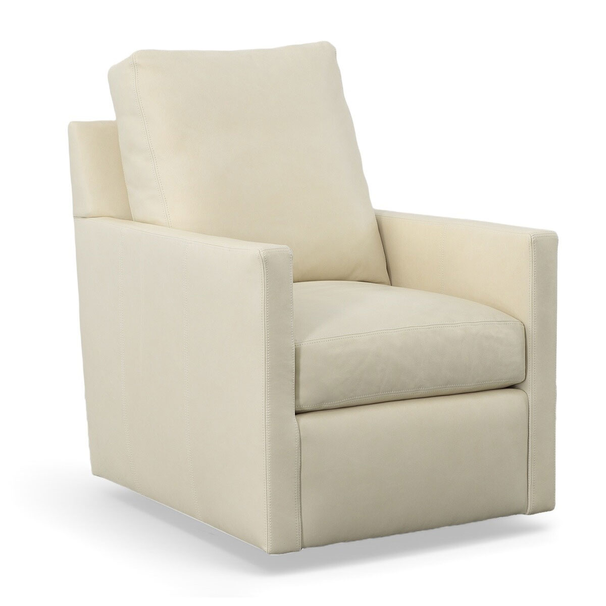 195 Malcolm Swivel Chair by CC Leather