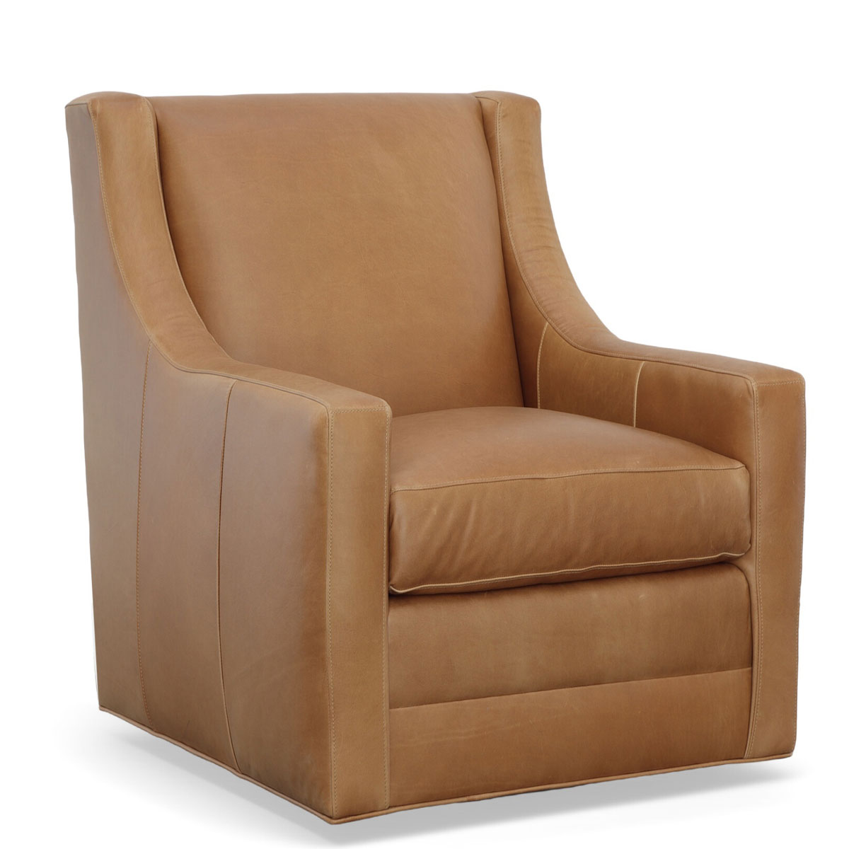 198 Buckingham Swivel Chair by CC Leather
