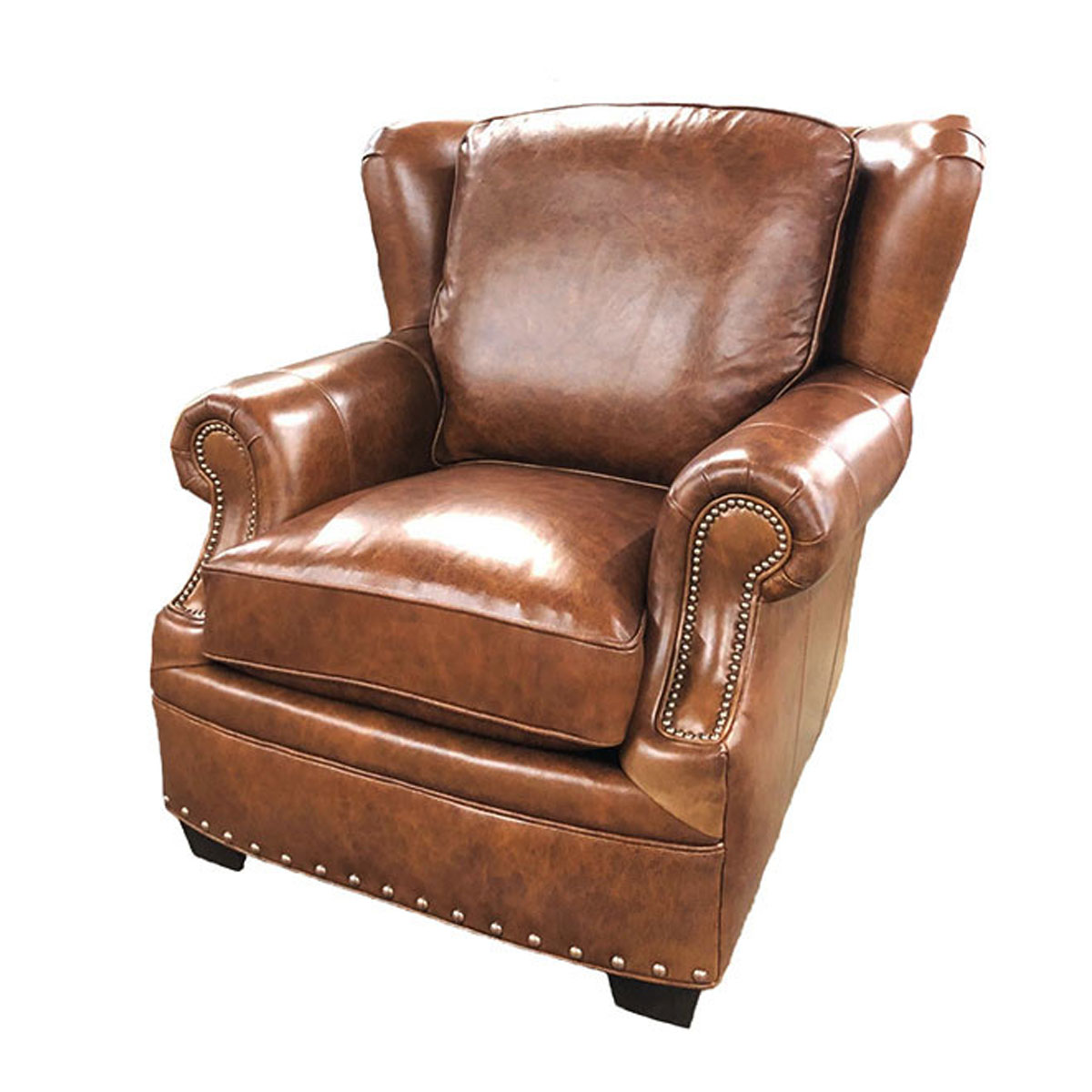 1989 Greenbriar Chair by CC Leather