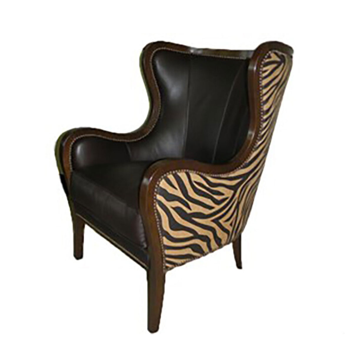 4053 Wing Chair by CC Leather