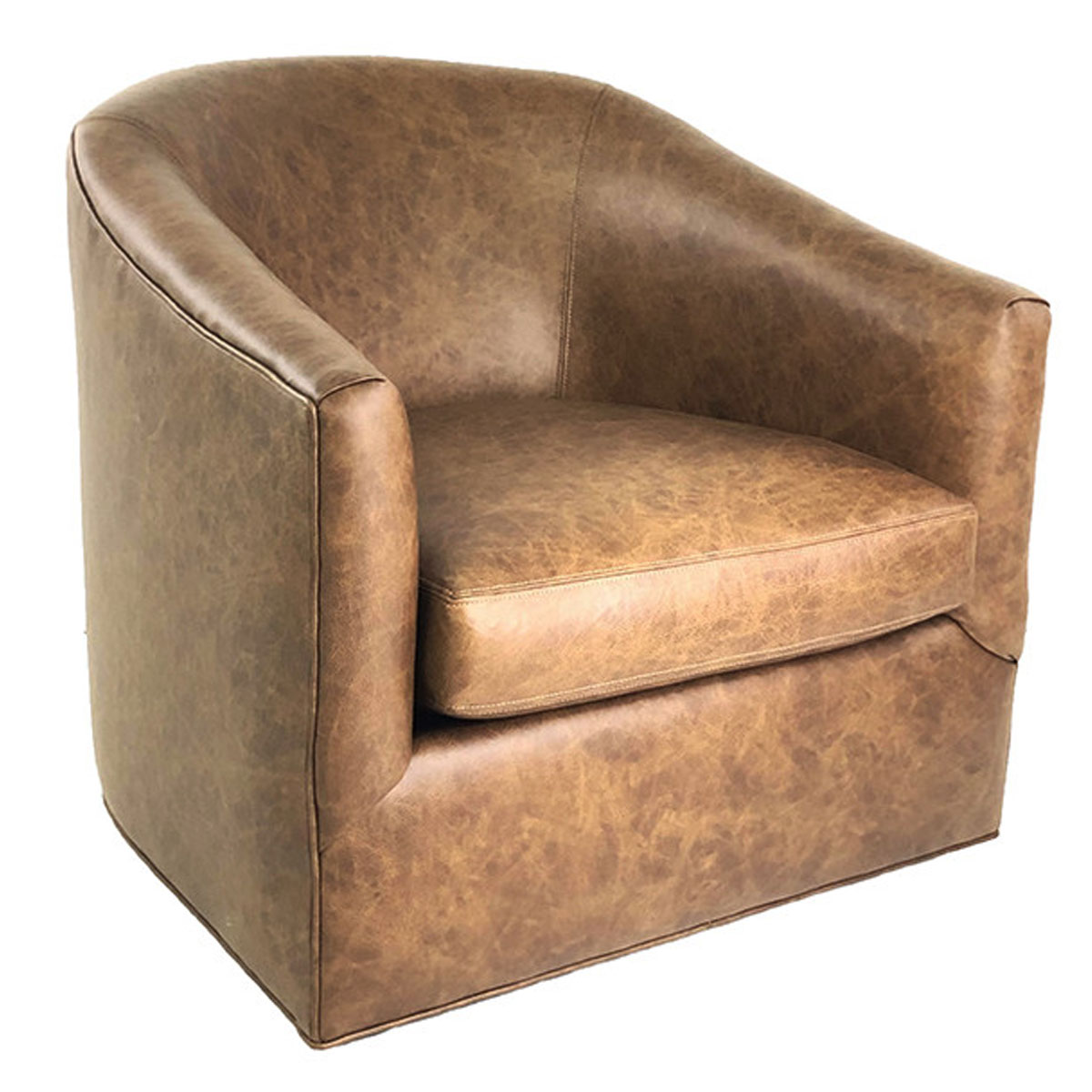 814 Wren Swivel Chair by CC Leather