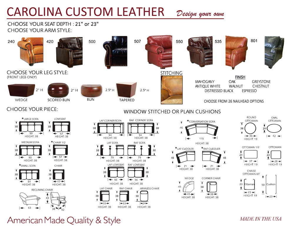  Carolina Custom Leather Custom Program
