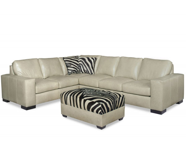 424 Lux Sectional by CC Leather