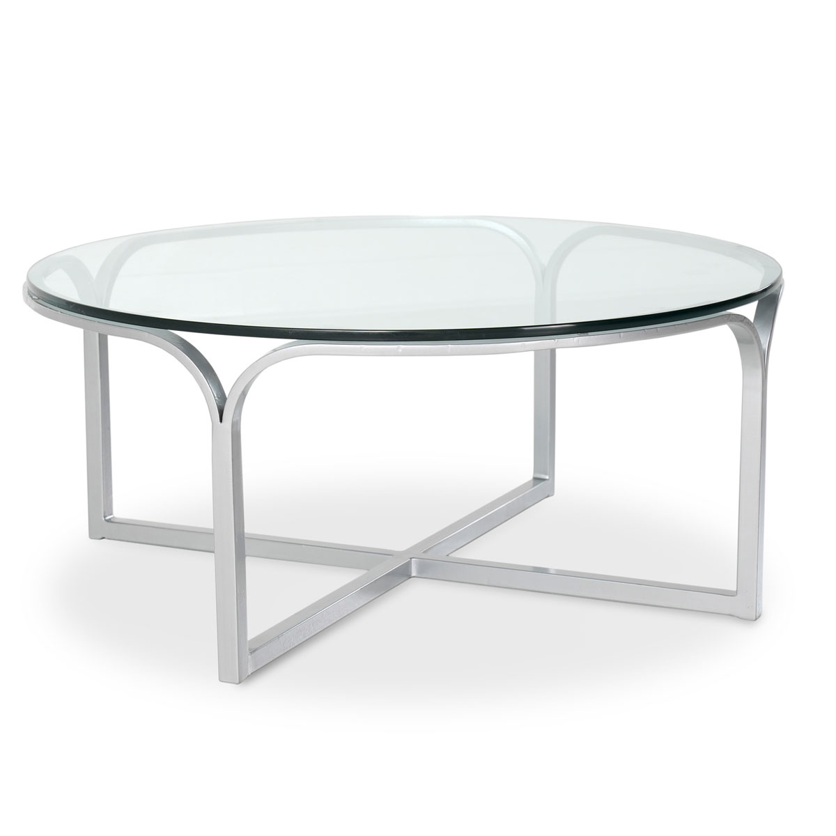 Charleston Forge Wave 36 inch Round Cocktail Table 