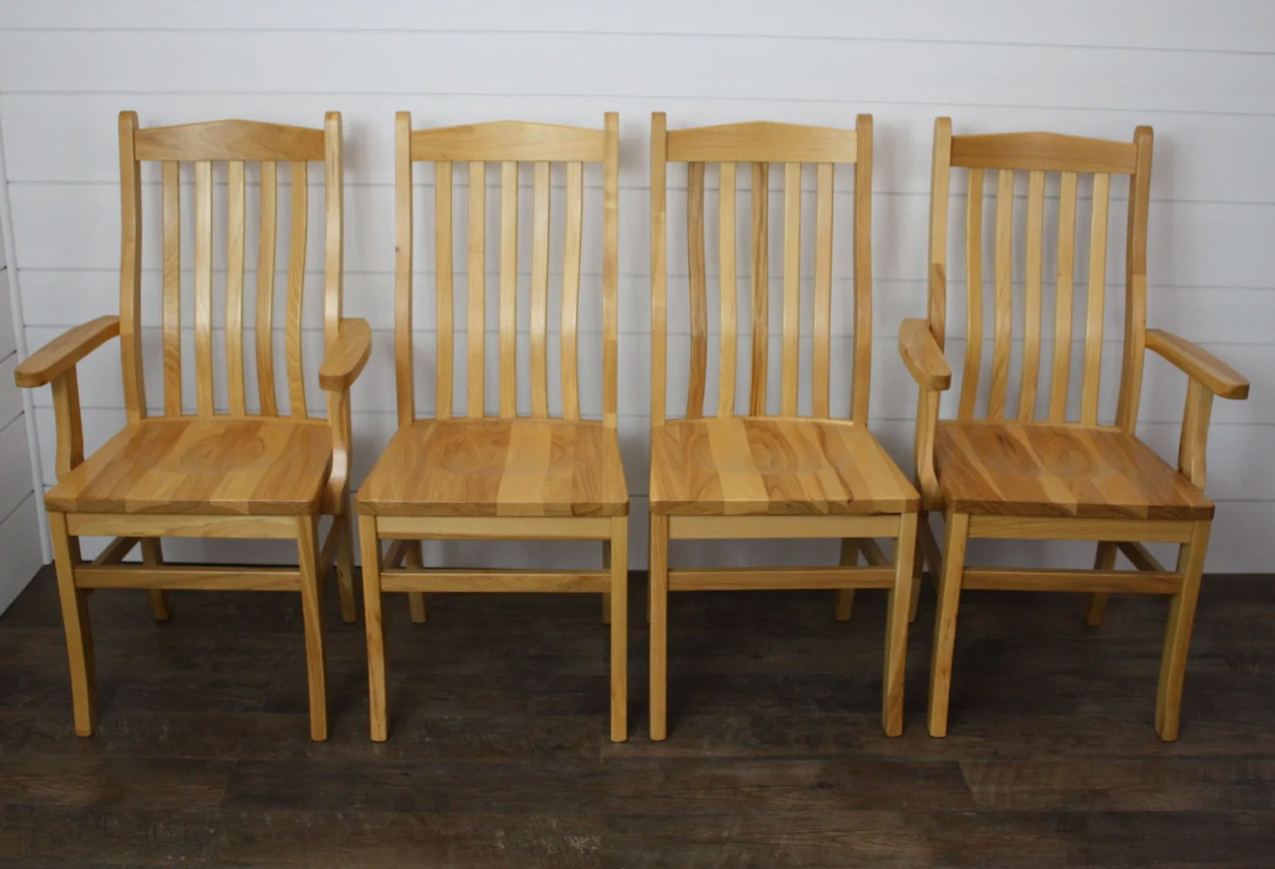 (4) Lincoln Dining Chairs in Hickory