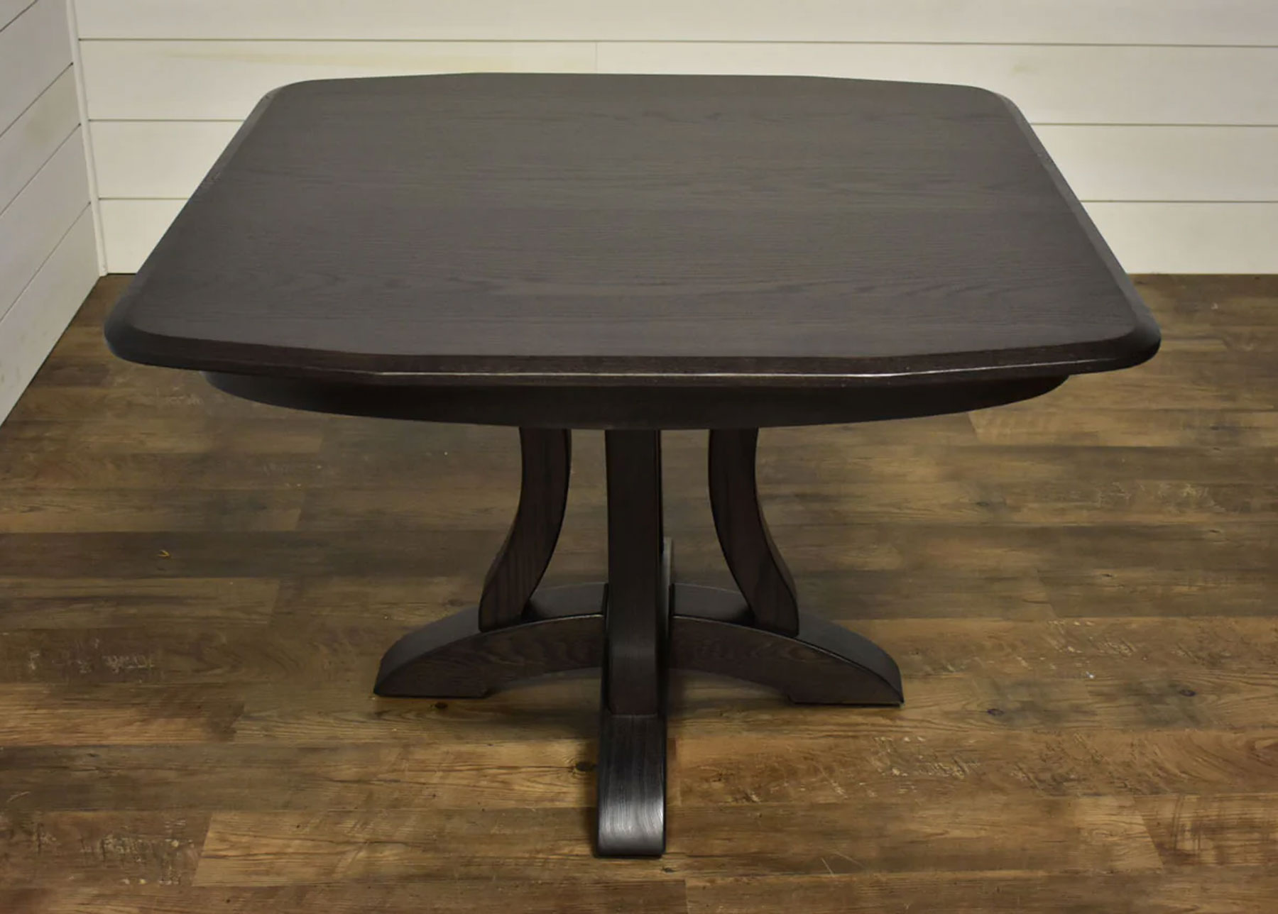 Richfield 44 inch Square Single Pedestal Table in Red Oak