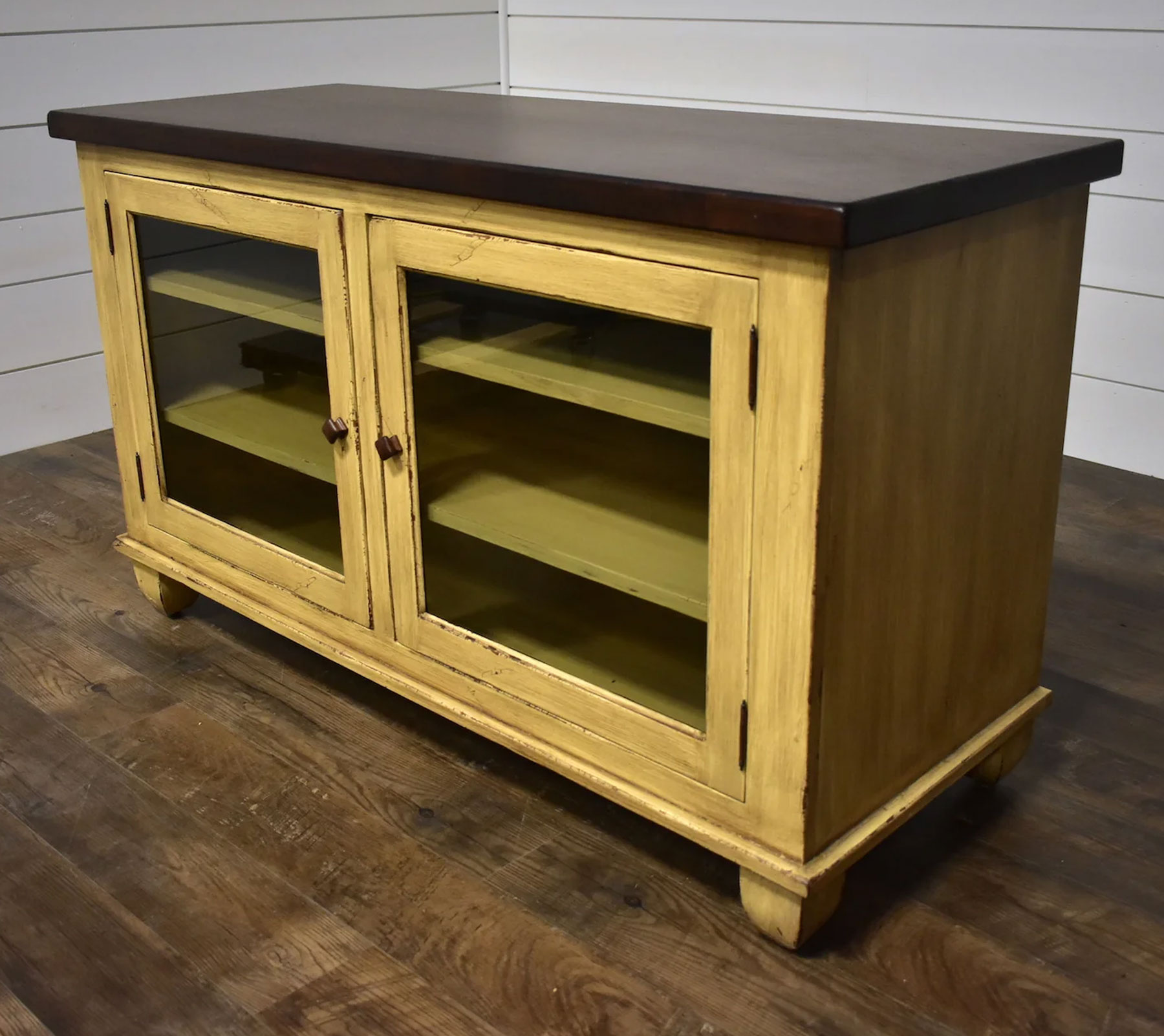 TV Stand #352 in Brown Maple