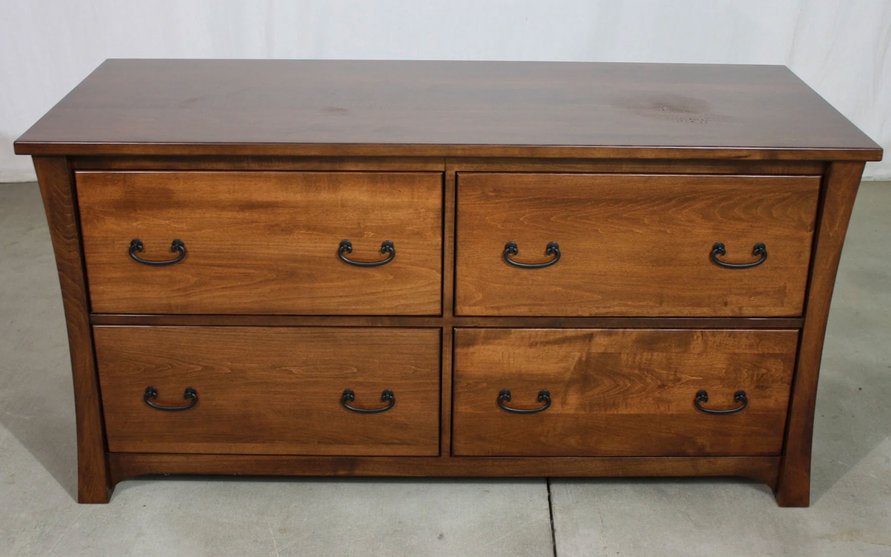 Woodbury File Credenza in Brown Maple