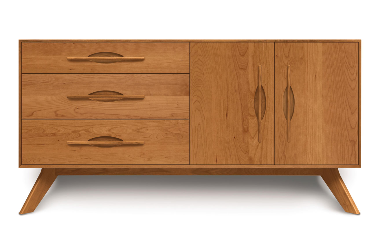 Copeland Audrey 3 Drawers on Left, 2 Doors on Right Buffet in Cherry