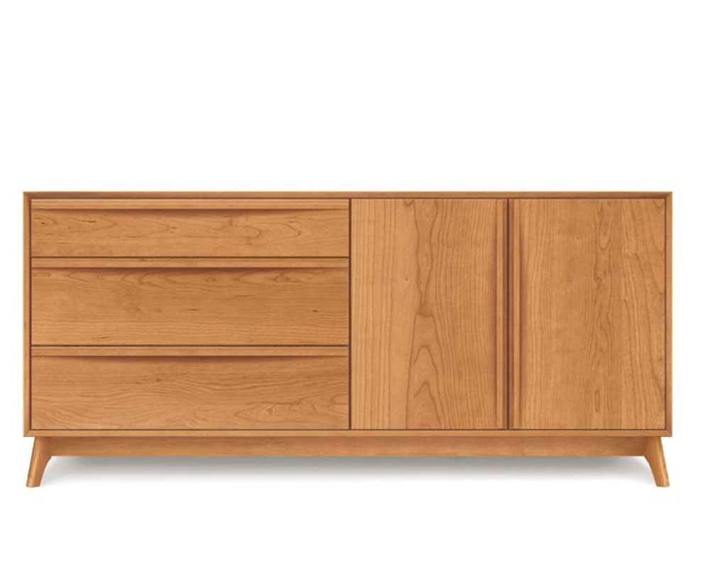Copeland Catalina 3 Drawers on Left, 2 Doors on the Right Buffet in Cherry