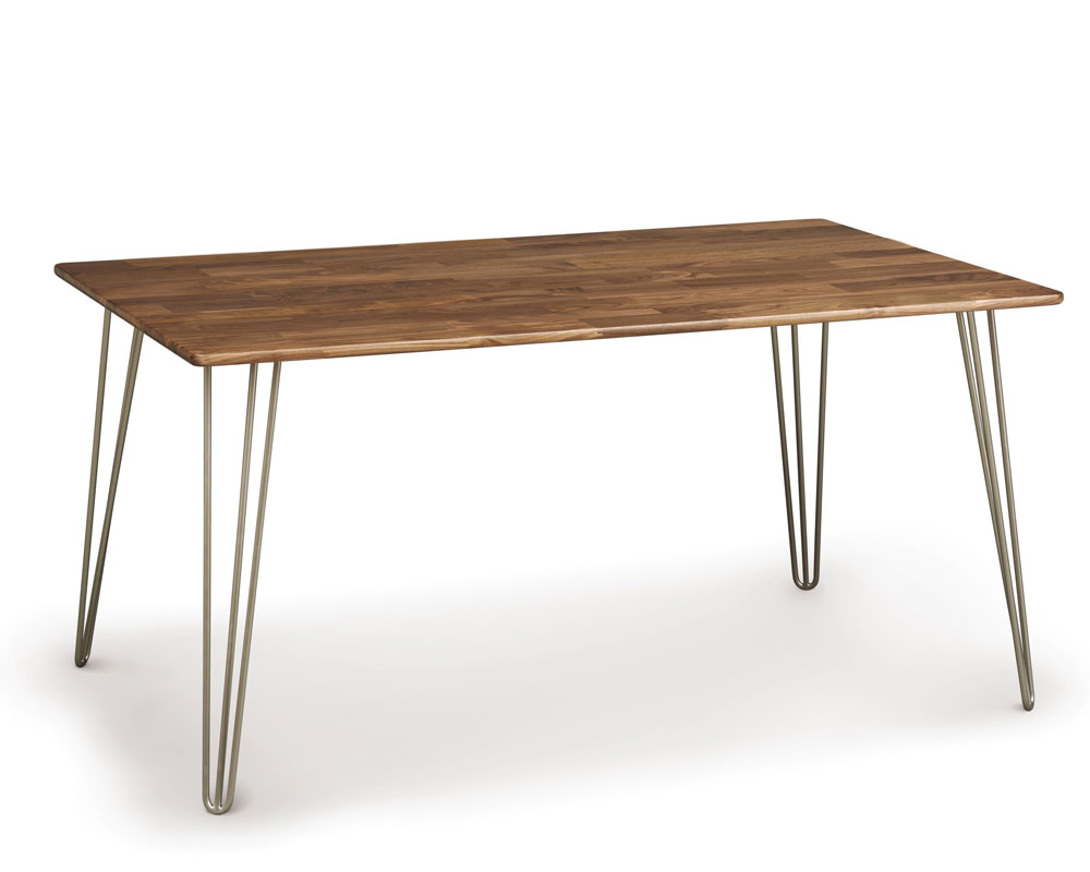 Copeland Essentials Rectangle Dining Table with Metal Legs