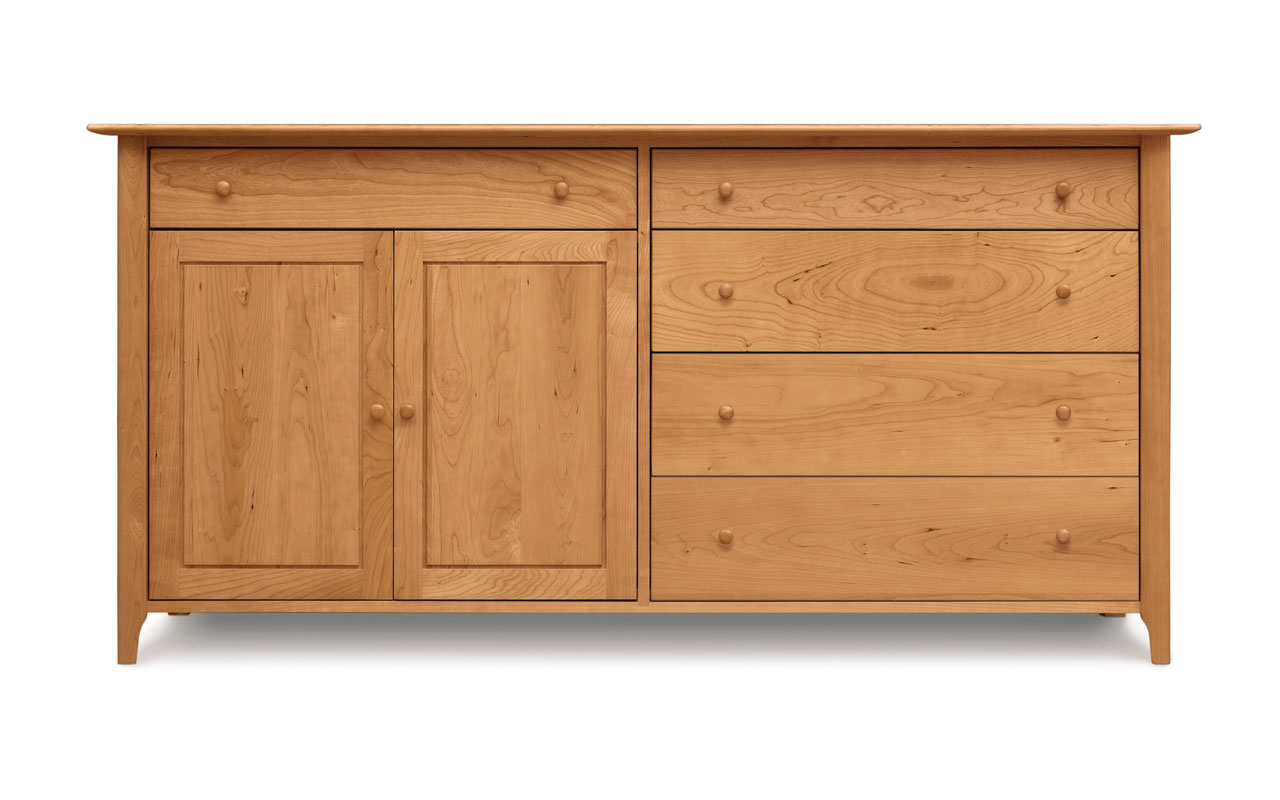 Copeland Sarah 4 Drawers on Right, 1 Drawer Over 2 Doors on Left Buffet