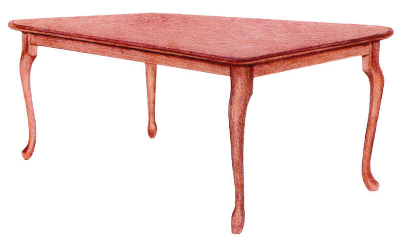 Harvest Queen Anne Table