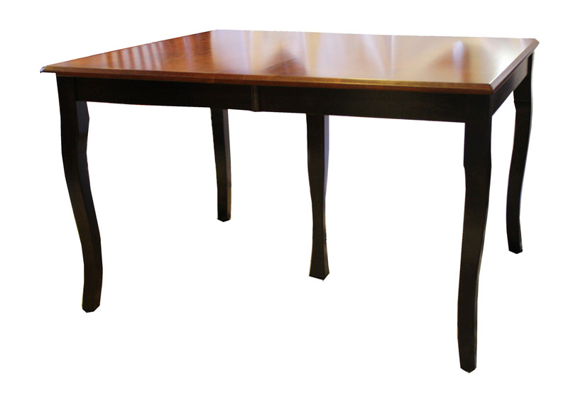 Shaker Style Plymouth Table With French Country Leg Ohio Hardword Shaker Style Plymouth Table With Five French Country Legs
