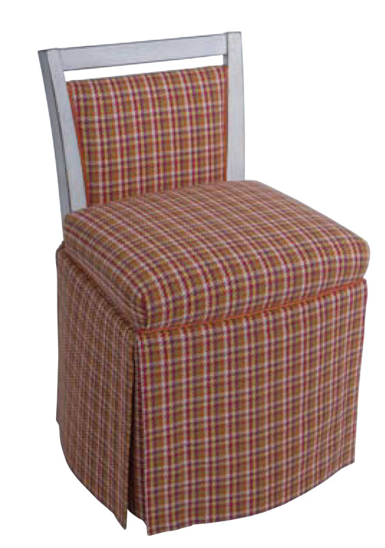 680 Storage Vanity Chair - Ohio Hardwood Furniture 680 Storage Vanity Chair - Ohio Hardwood Furniture