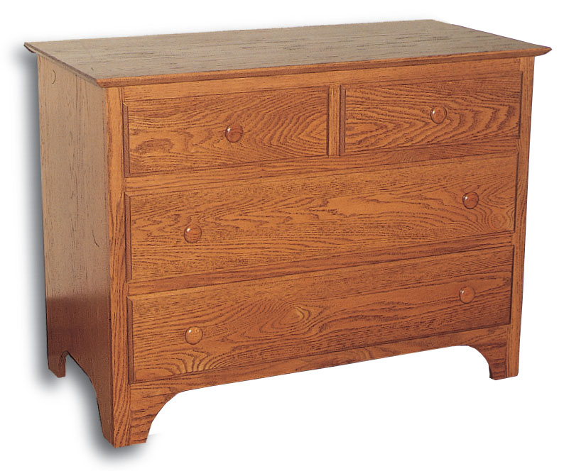 Shaker 4 Drawer Dresser