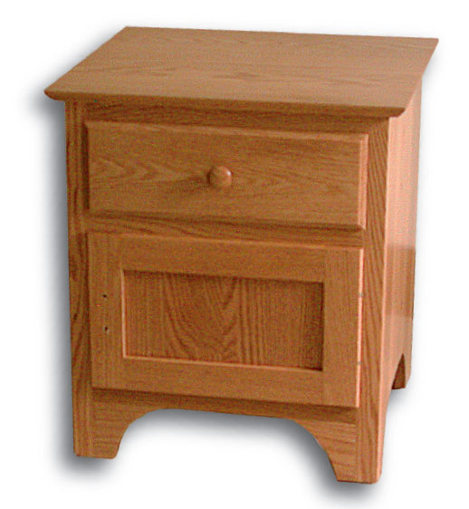 Shaker 1 Drawer 1 Door Nightstand