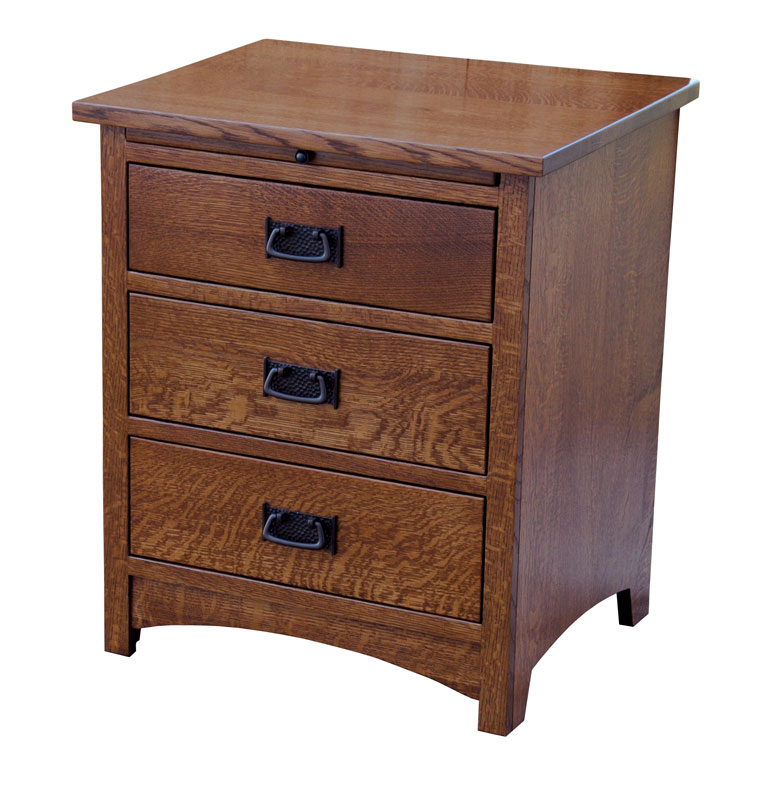 Empire Mission 3-Drawer Nightstand