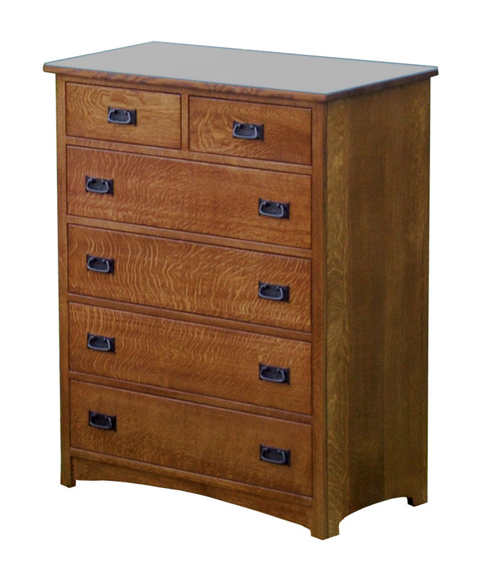 Empire Mission 6-Drawer Chest