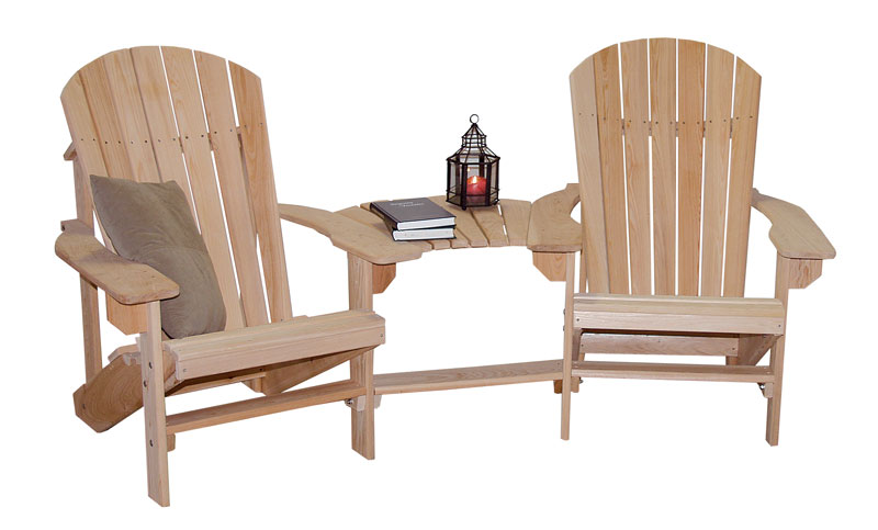 Turkey Tail Connector - Adirondack Chairs - Ohio Hardwood Furniture