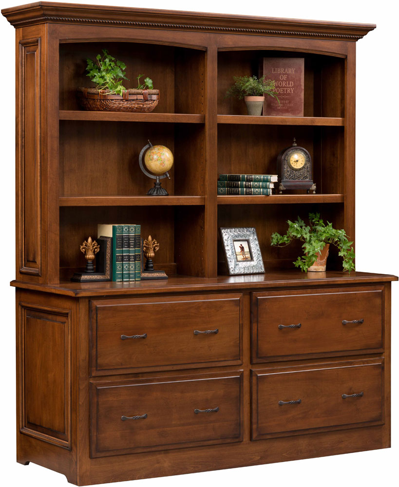 Liberty Series Double Lateral File and Bookshelf