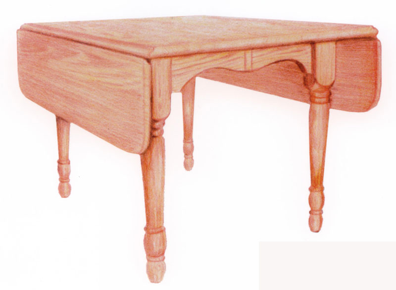 Drop-Leaf Table